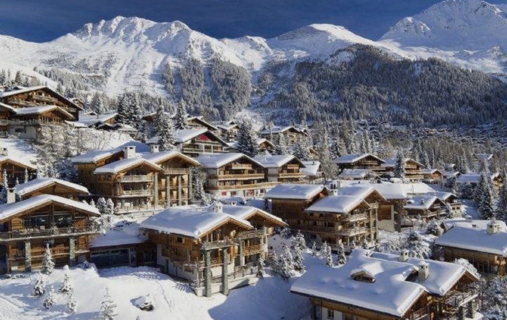 Verbier ski resort, Switzerland